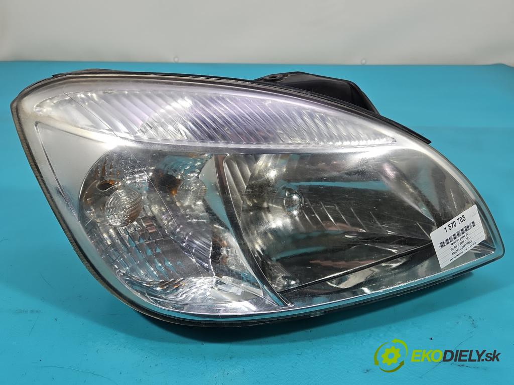 Kia Rio II 2005-2011 1.4 16V 97KM manual 71 kW 1399 cm3 5- Reflektor: pravý  (Svetlo predné pravé)