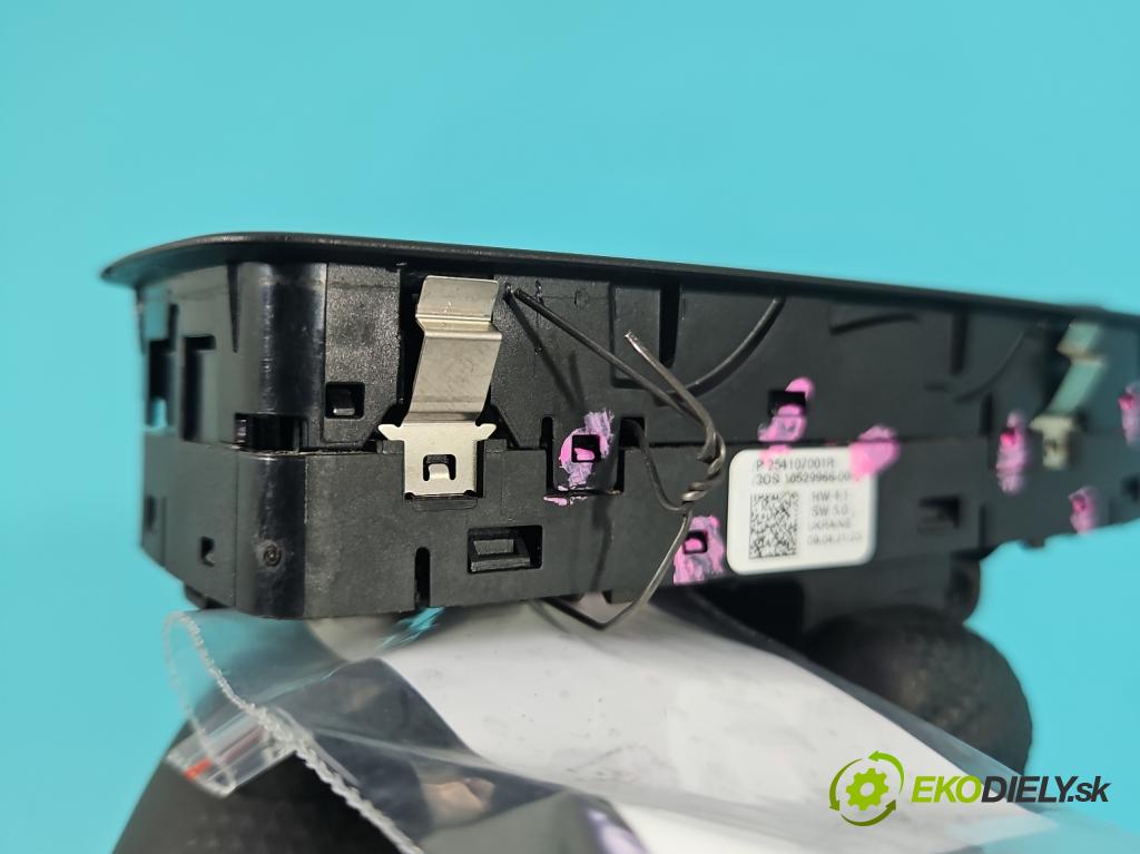 Renault Clio V 2019- 1.0 91KM automatic 67 kW 999 cm3 5- Přepínač oken zpětných zrcátek 254107001R