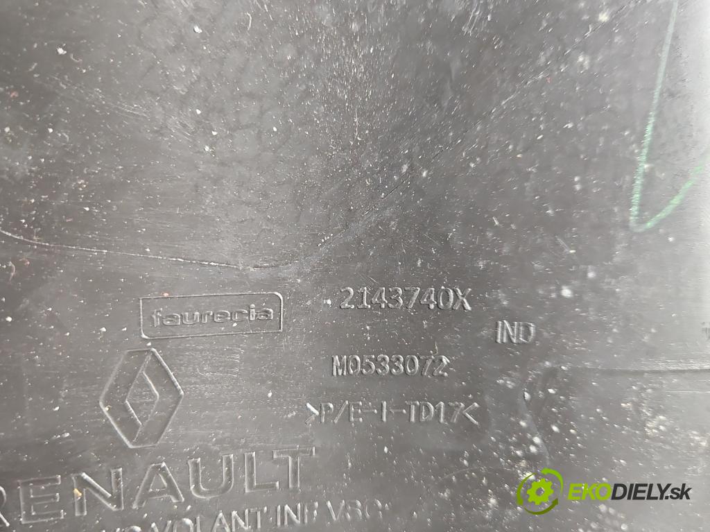 Renault Clio V 2019- 1.0 91 KM automatic 67 kW 999 cm3 5- kryt plast 484718059R