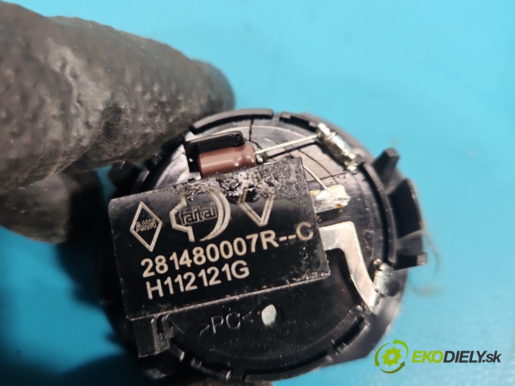 Renault Clio V 2019- 1.0 91 KM automatic 67 kW 999 cm3 5- reproduktory komplet 281569368R