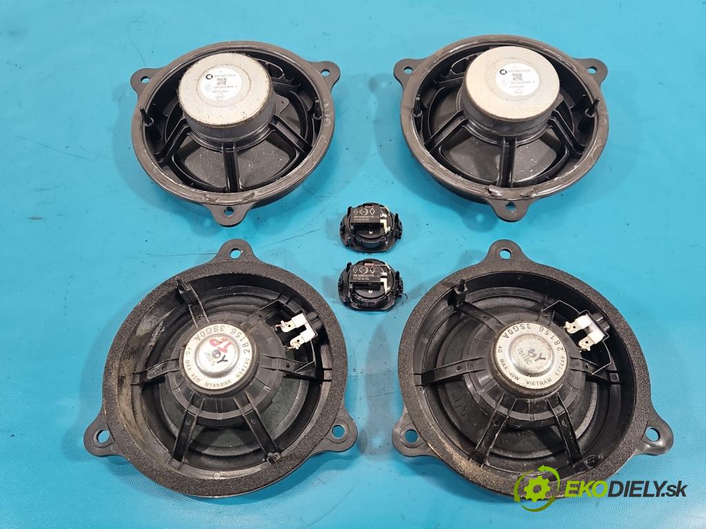 Renault Clio V 2019- 1.0 91 KM automatic 67 kW 999 cm3 5- reproduktory komplet 281569368R