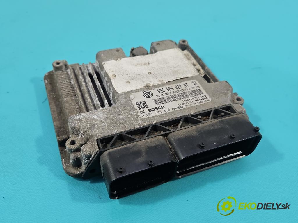 Vw Scirocco II 2008-2017 1.4 TSI 160 hp manual 118 kW 1390 cm3 3- řídící jednotka motoru 03C906027AT