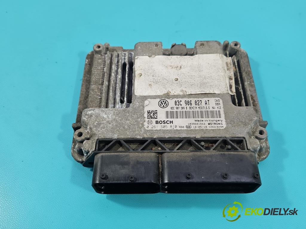 Vw Scirocco II 2008-2017 1.4 TSI 160 HP manual 118 kW 1390 cm3 3- riadiaca jednotka motora 03C906027AT