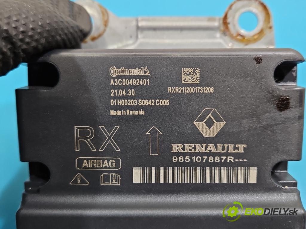 Renault Clio V 2019- 1.0 91 KM automatic 67 kW 999 cm3 5- riadiaca jednotka vankúše: 985107887R