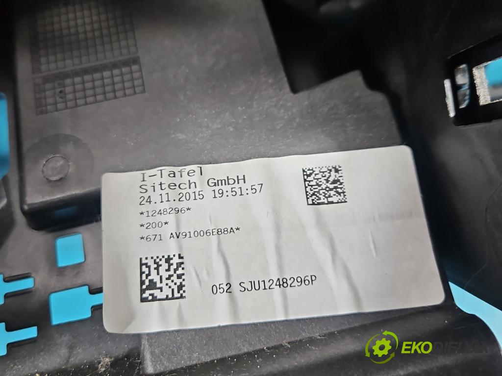 Vw Passat B8 2014 - 2.0 tdi 150 HP automatic 110 kW 1968 cm3 5- kokpit,pristrojová doska rozdeľovacia