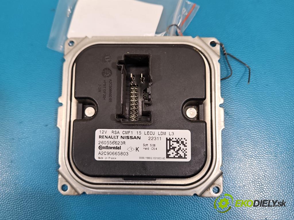 Renault Clio V 2019- 1.0 91 KM automatic 67 kW 999 cm3 5- modul lampy: 260556623R