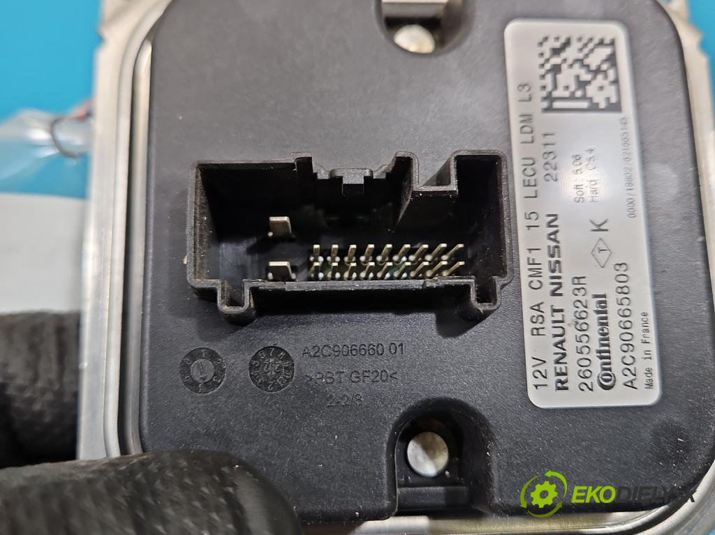 Renault Clio V 2019- 1.0 91 KM automatic 67 kW 999 cm3 5- modul lampy: 260556623R