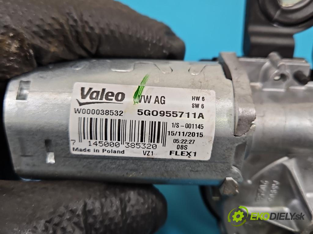 Vw Passat B8 2014 - 2.0 tdi 150 HP automatic 110 kW 1968 cm3 5- motor stieračov zadné 5G0955711A