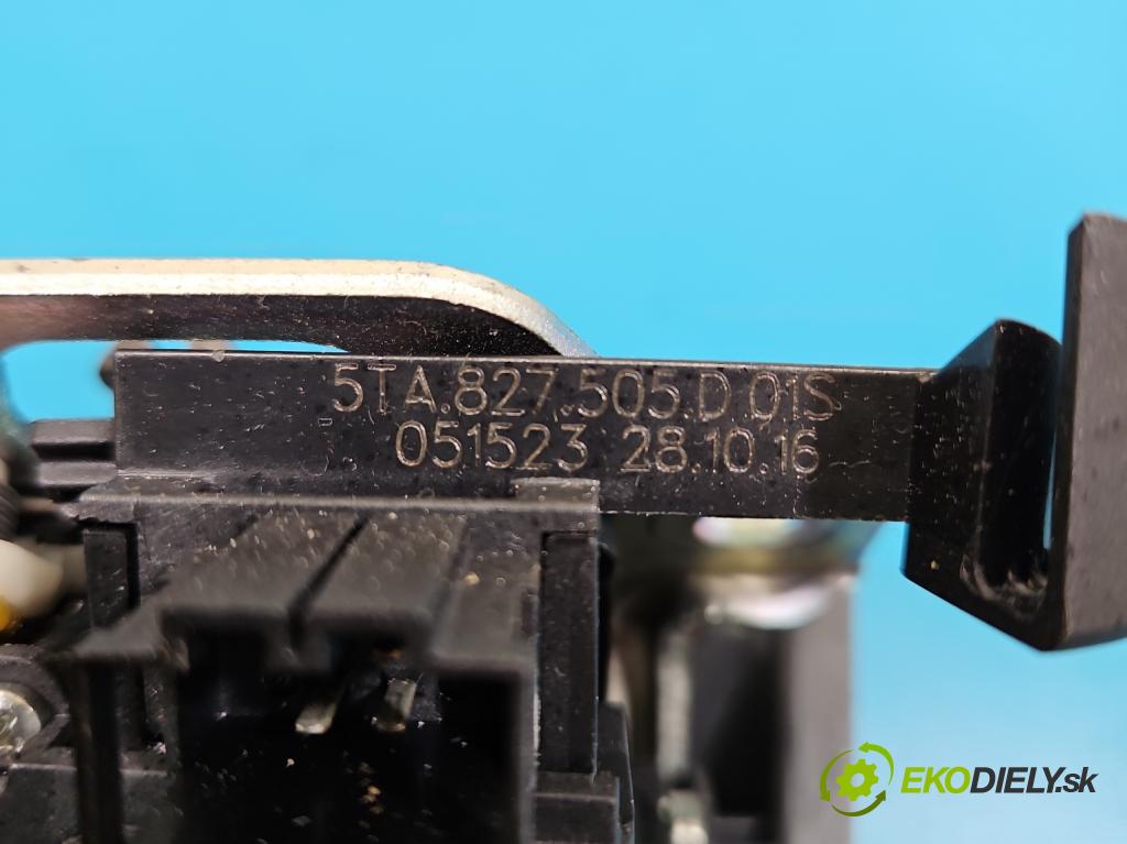 Vw Passat B8 2014 - 2.0 tdi 150 HP automatic 110 kW 1968 cm3 5- zámok kufrové dvere zadné 5TA827505D