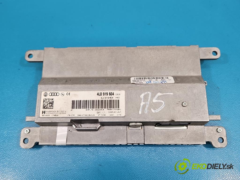 Audi A5 8T 2007-2016 3.0 tdi 239KM automatic 176 kW 2967 cm3 5- Zobrazit: 4L0919604 (Prístrojová doska)