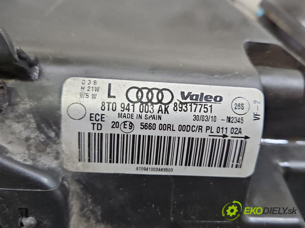 Audi A5 8T 2007-2016 3.0 tdi 239KM automatic 176 kW 2967 cm3 5- Reflektor: ľavý 8T0941003AK (Kľučka dverí ostatné)