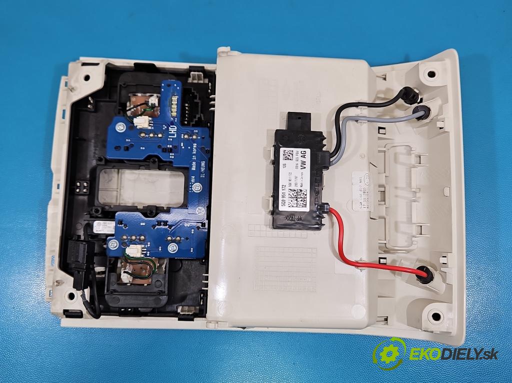 Vw Passat B8 2014 - 2.0 tdi 150 hp automatic 110 kW 1968 cm3 5- světlo interiéru 5Q0951172