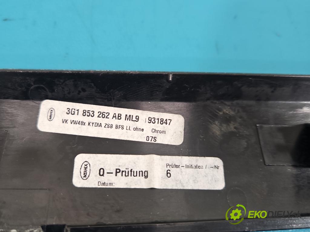 Vw Passat B8 2014 - 2.0 tdi 150 HP automatic 110 kW 1968 cm3 5- lišta ozdobná vnitŕní: 3G1858069