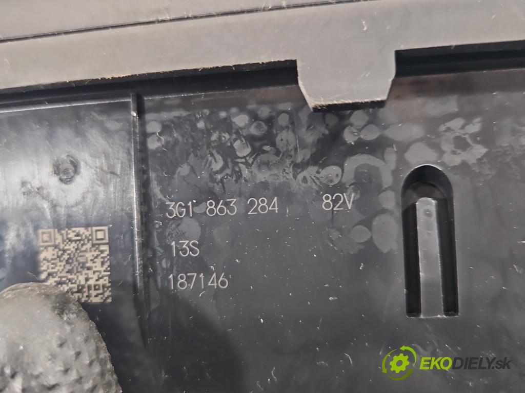 Vw Passat B8 2014 - 2.0 tdi 150 HP automatic 110 kW 1968 cm3 5- lišta ozdobná vnitŕní: 3G1858069