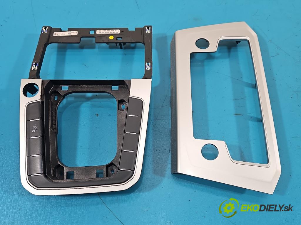 Vw Passat B8 2014 - 2.0 tdi 150 HP automatic 110 kW 1968 cm3 5- lišta ozdobná vnitŕní: 3G1858069