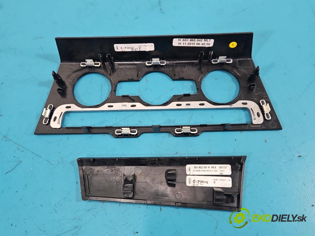 Vw Passat B8 2014 - 2.0 tdi 150 HP automatic 110 kW 1968 cm3 5- lišta ozdobná vnitŕní: 3G1858069