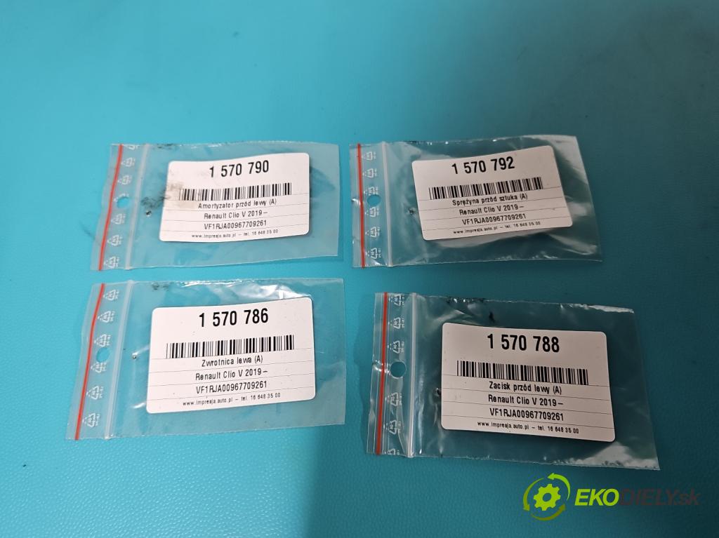 Renault Clio V 2019- 1.0 91 KM automatic 67 kW 999 cm3 5- tlmič predné ľavý 543023386R (Kľučka dverí ostatné)