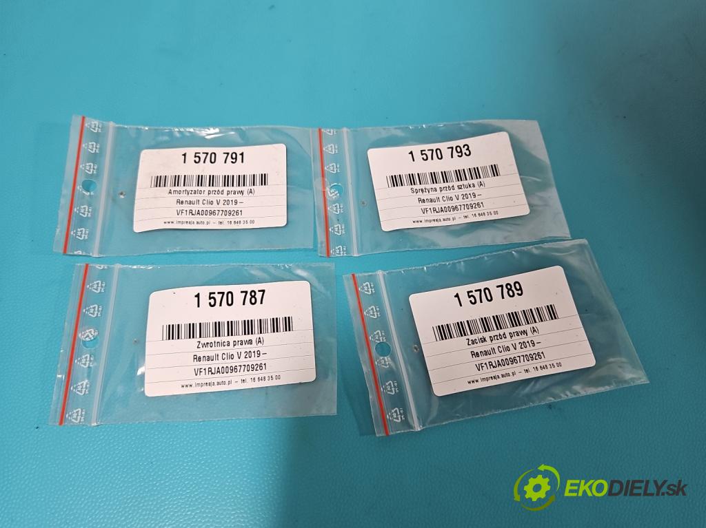 Renault Clio V 2019- 1.0 91 KM automatic 67 kW 999 cm3 5- tlmič predné pravý 543023386R (Kľučka dverí ostatné)