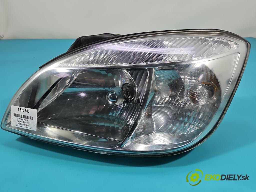 Kia Rio II 2005-2011 1.4 16V 97KM manual 71 kW 1399 cm3 5- Reflektor: ľavý 92101-1GOL (Kľučka dverí ostatné)