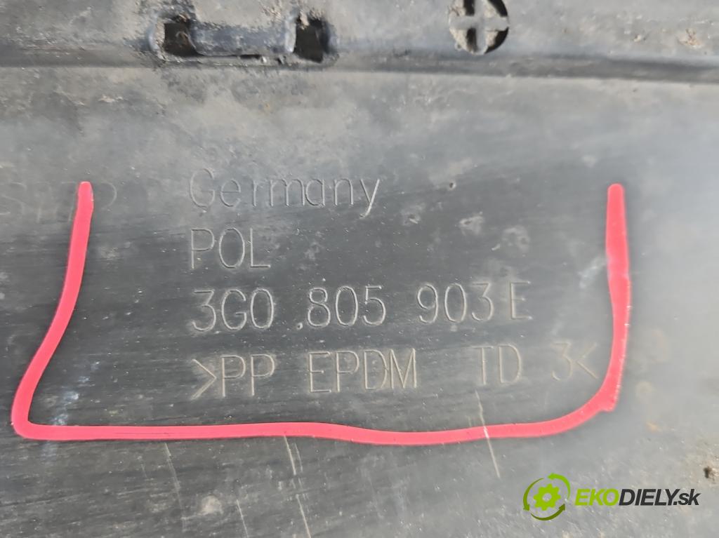 Vw Passat B8 2014 - 2.0 tdi 150 HP automatic 110 kW 1968 cm3 5- kryt plast 3G0805903E