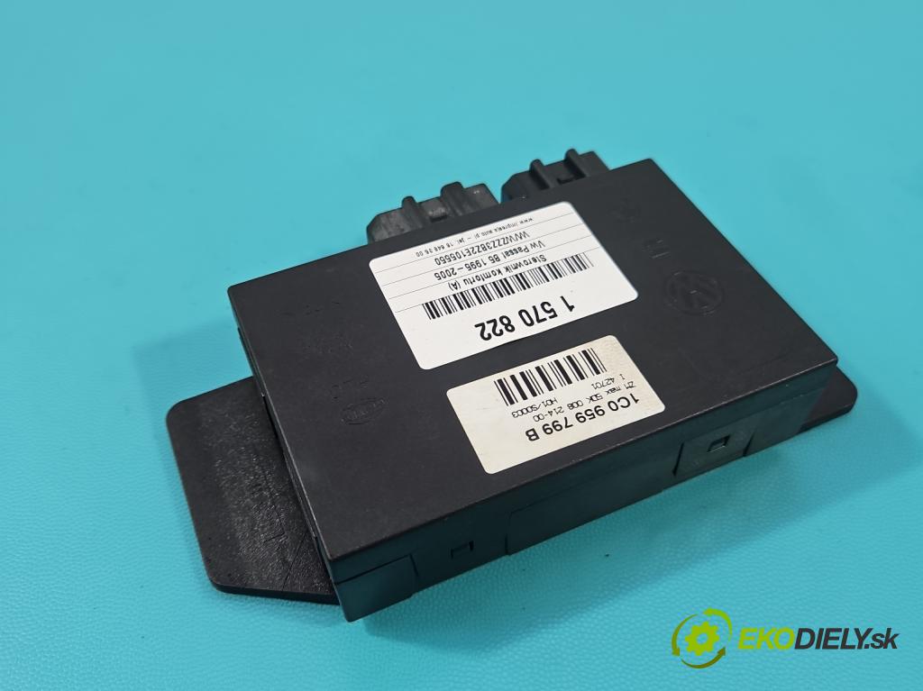Vw Passat B5 1995-2005 1.9 tdi 131 HP manual 96 kW 1896 cm3 5- riadiaca jednotka komfortu 1C0959799B