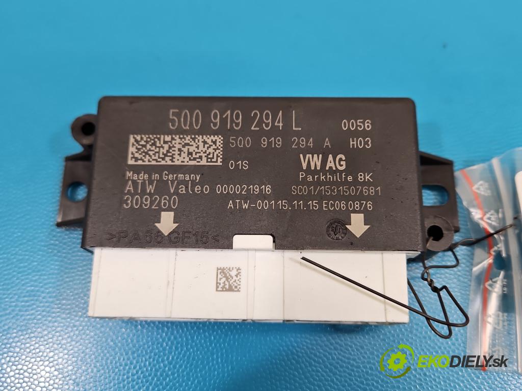 Vw Passat B8 2014 - 2.0 tdi 150 HP automatic 110 kW 1968 cm3 5- riadiaca jednotka parkovaní: 5Q0919294L