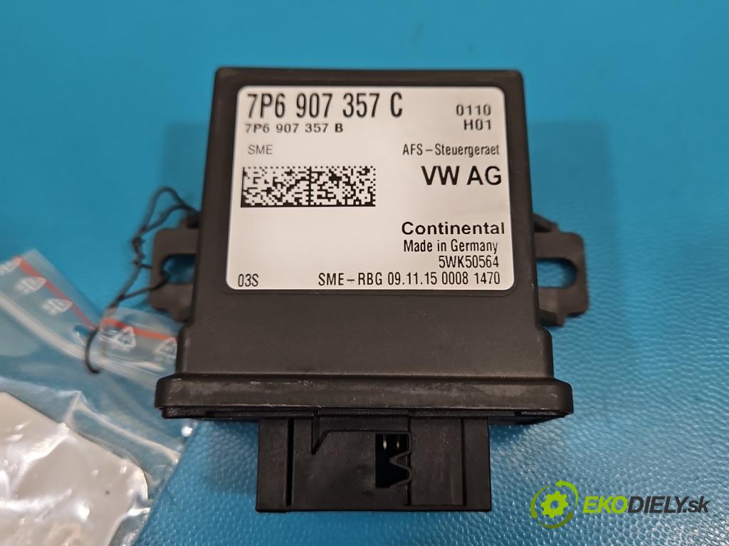 Vw Passat B8 2014 - 2.0 tdi 150 hp automatic 110 kW 1968 cm3 5- řídící jednotka 7P6907357C