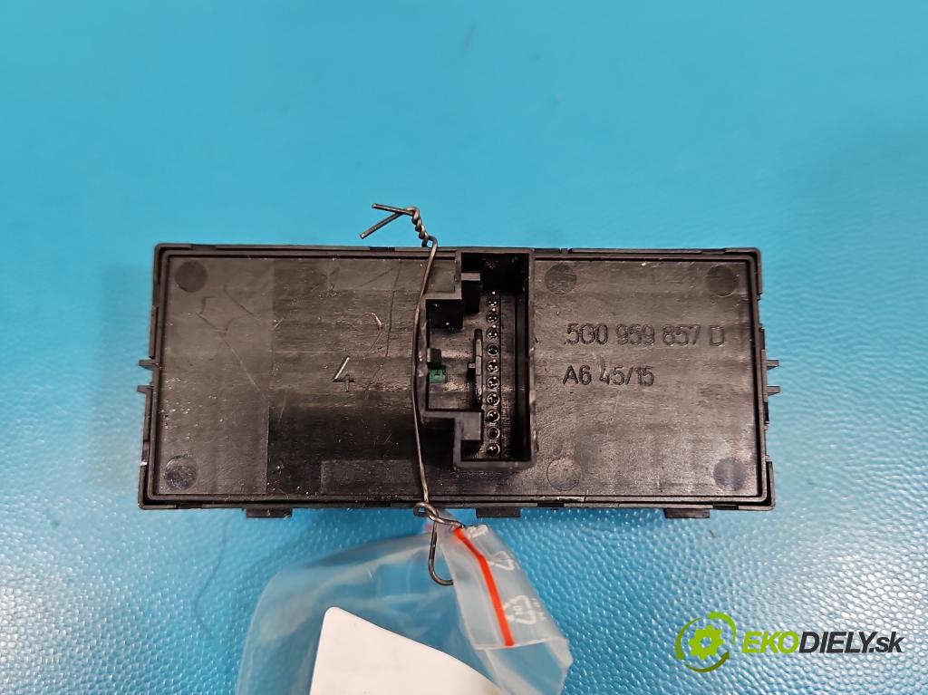 Vw Passat B8 2014 - 2.0 tdi 150 hp automatic 110 kW 1968 cm3 5- Přepínač oken zpětných zrcátek 5G0959857D