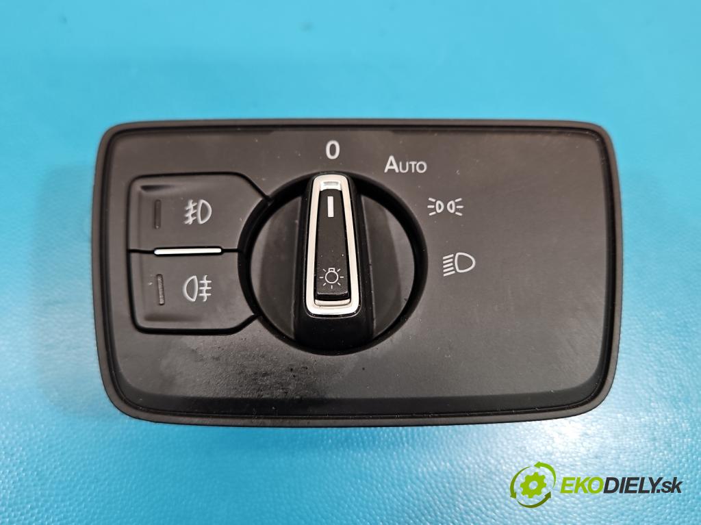 Vw Passat B8 2014- 2.0 tdi 150 HP automatic 110 kW 1968 cm3 5- prepínač světla: na doska: 3G0941633H