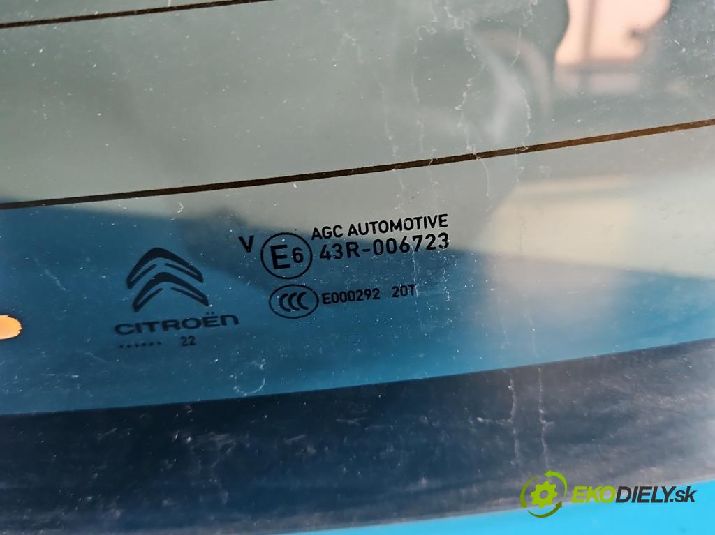 Citroen C3 III 2016-2024 1.2 12V 110 HP manual 81 kW 1199 cm3 5- sklo zadná  (Sklo zadné)
