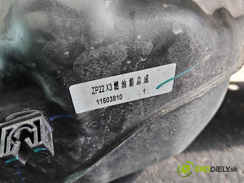 MG MG3  24- 1.5 16V 102 HP automatic 75 kW 1498 cm3 5- Nádrž: palivo 11503810 (Palivová nádrž)