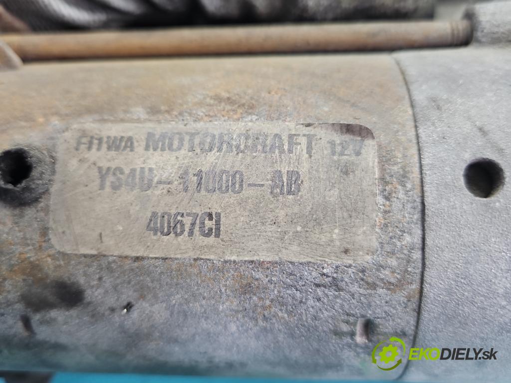 Ford Focus Mk1 1998-2004 1.6 16V 101 HP manual 74 kW 1596 cm3 5- štartér YS4U-11000-AB (Štartér)