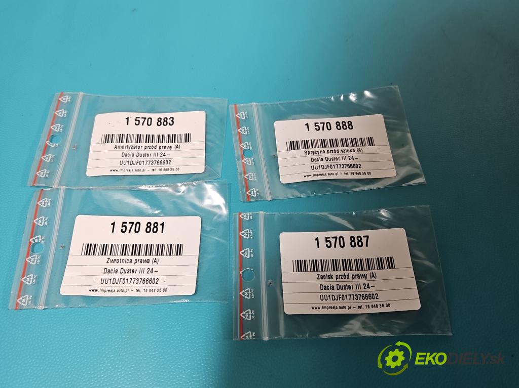 Dacia Duster III 24- 1.2 131 HP manual 96 kW 1199 cm3 5- náboj pravé  (Náboj kolesa)