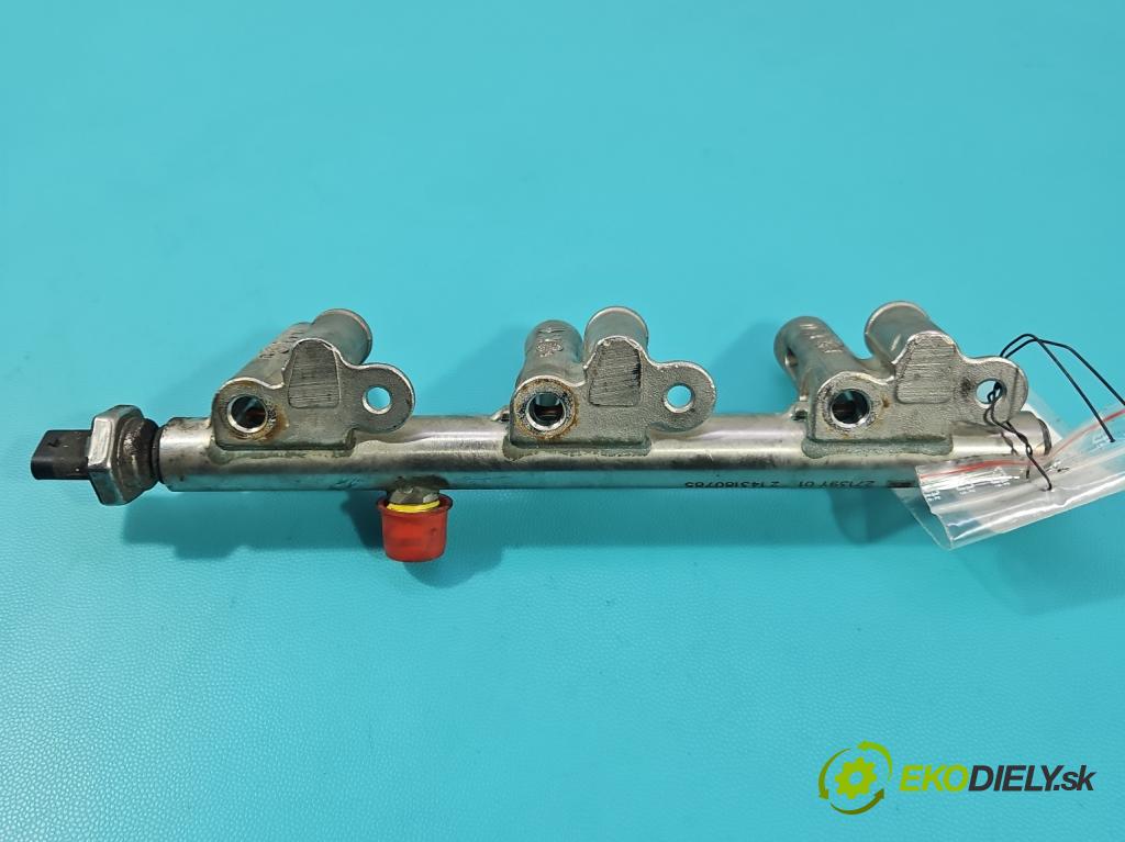 Citroen C3 III 2016-2024 1.2 12V 110 hp manual 81 kW 1199 cm3 5- lišta vstřikovací 9811353880 (Vstřikovací lišta)