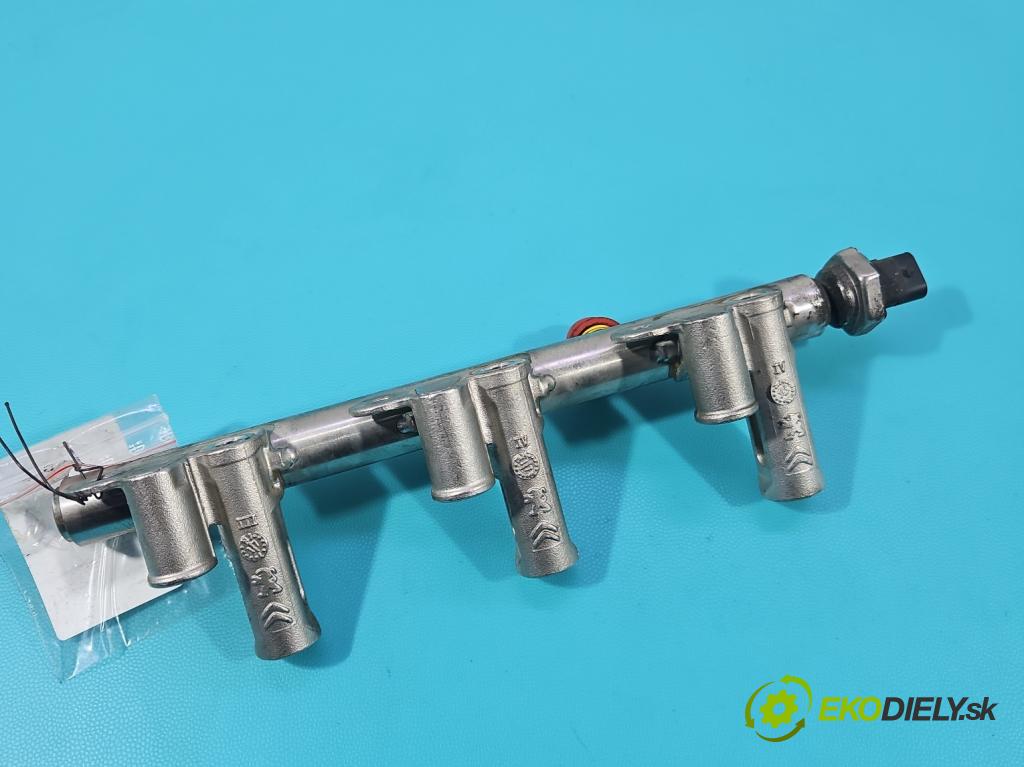 Citroen C3 III 2016-2024 1.2 12V 110 hp manual 81 kW 1199 cm3 5- lišta vstřikovací 9811353880 (Vstřikovací lišta)