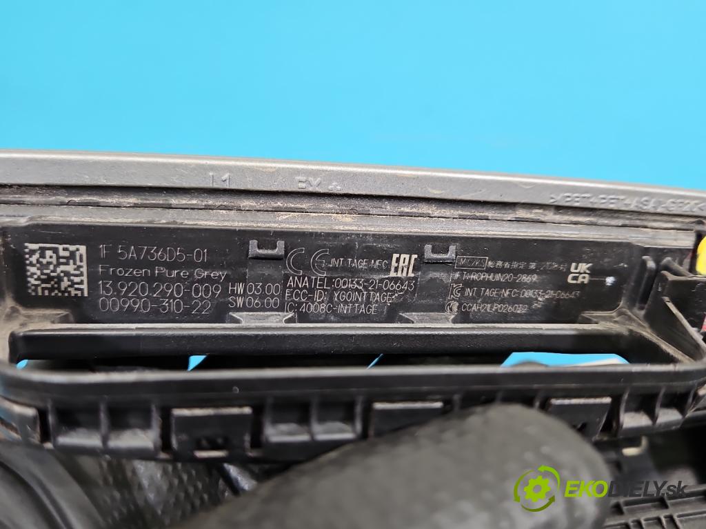 Bmw iX1 U11 0.0 elektrický: 272 HP automatic 200 kW 1 cm3 5- rukoväť predné ľavé mimo: 5A68ED5 (Kľučka dverí vonkajšia predná ľavá)