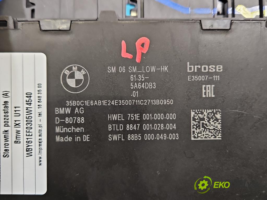 Bmw iX1 U11 0.0 elektrický: 272 hp automatic 200 kW 1 cm3 5- řídící jednotka 5A64DB3