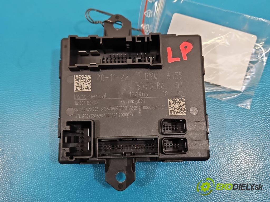 Bmw iX1 U11 0.0 elektrický: 272 hp automatic 200 kW 1 cm3 5- řídící jednotka 5A70CB6