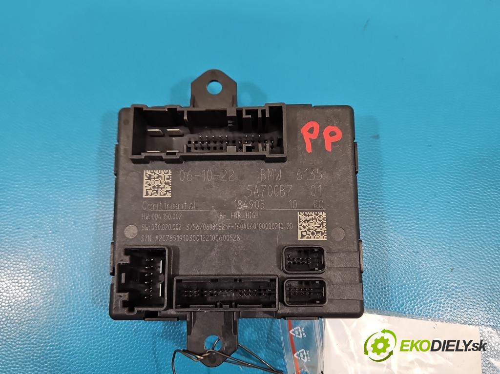 Bmw iX1 U11 0.0 elektrický: 272 hp automatic 200 kW 1 cm3 5- řídící jednotka 5A70CB7