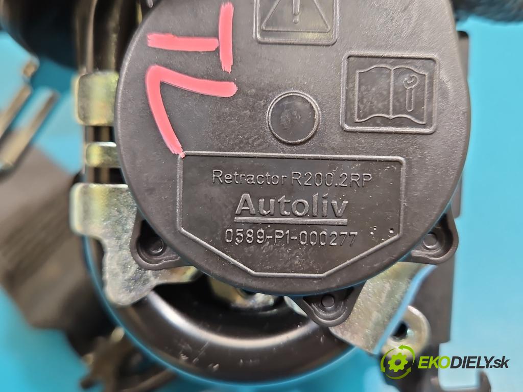 Renault Clio V 2019- 1.0 91 KM automatic 67 kW 999 cm3 5- pas bezpečnosť: zadné ľavý 639697900H