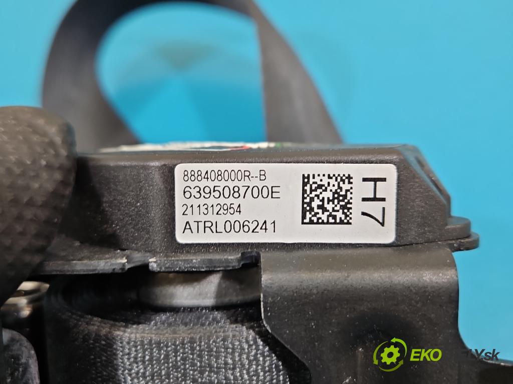 Renault Clio V 2019- 1.0 91 KM automatic 67 kW 999 cm3 5- pas bezpečnosť: zadné pravý 888408000R-B