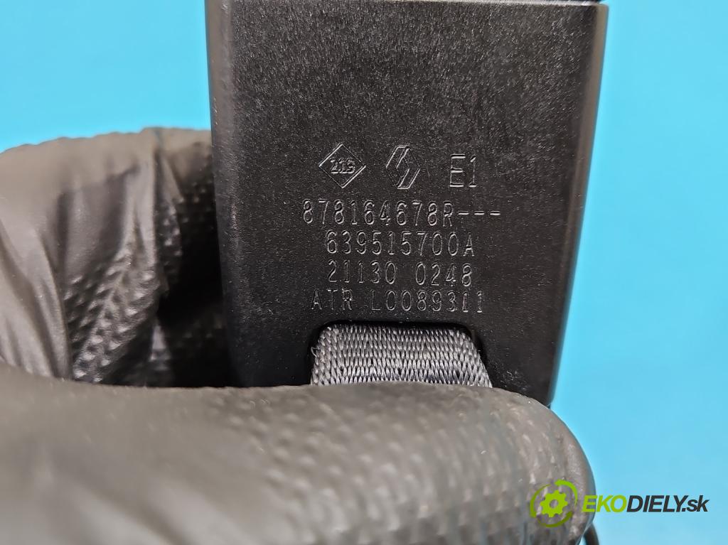 Renault Clio V 2019- 1.0 91 KM automatic 67 kW 999 cm3 5- pas bezpečnosť: zadné pravý 878164678R