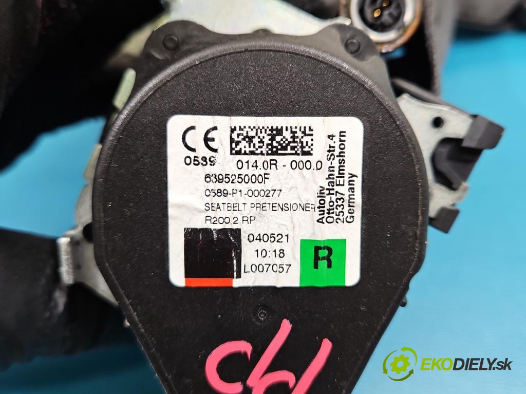 Renault Clio V 2019- 1.0 91 KM automatic 67 kW 999 cm3 5- pas bezpečnosť: predné pravý 878249105R