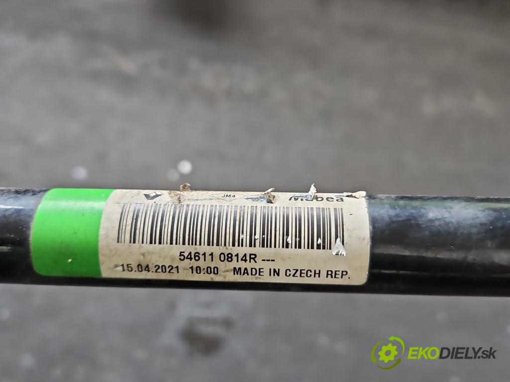 Renault Clio V 2019- 1.0 91 KM automatic 67 kW 999 cm3 5- tyč stabilizatora 546110814R (Stabilizátor predný)
