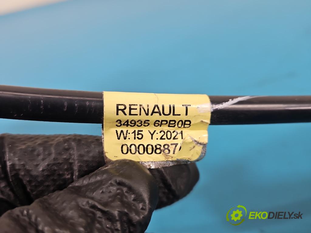 Renault Clio V 2019- 1.0 91 KM automatic 67 kW 999 cm3 5- Páka: Změny: stupeň,rýchlosť 349016PB2B (Rýchlostná páka (kulisa))