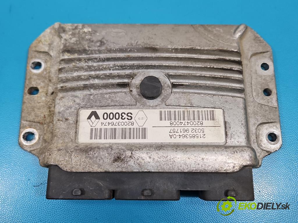 Renault Modus 1.6 16V 88 HP manual 65 kW 1598 cm3 5- riadiaca jednotka motora 8200376474