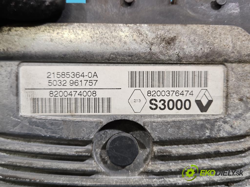 Renault Modus 1.6 16V 88 HP manual 65 kW 1598 cm3 5- riadiaca jednotka motora 8200376474