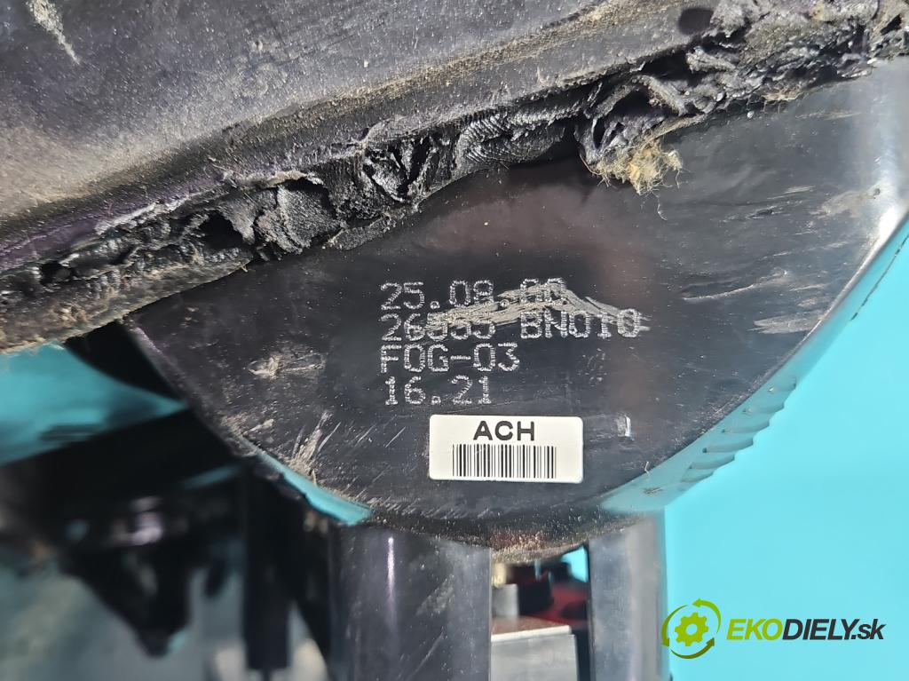 Nissan Almera N16 2000-2006 1.5 16V 90 HP manual 66 kW 1498 cm3 3- svetlo / reflektor zadné ľavé  (Kľučka dverí ostatné)