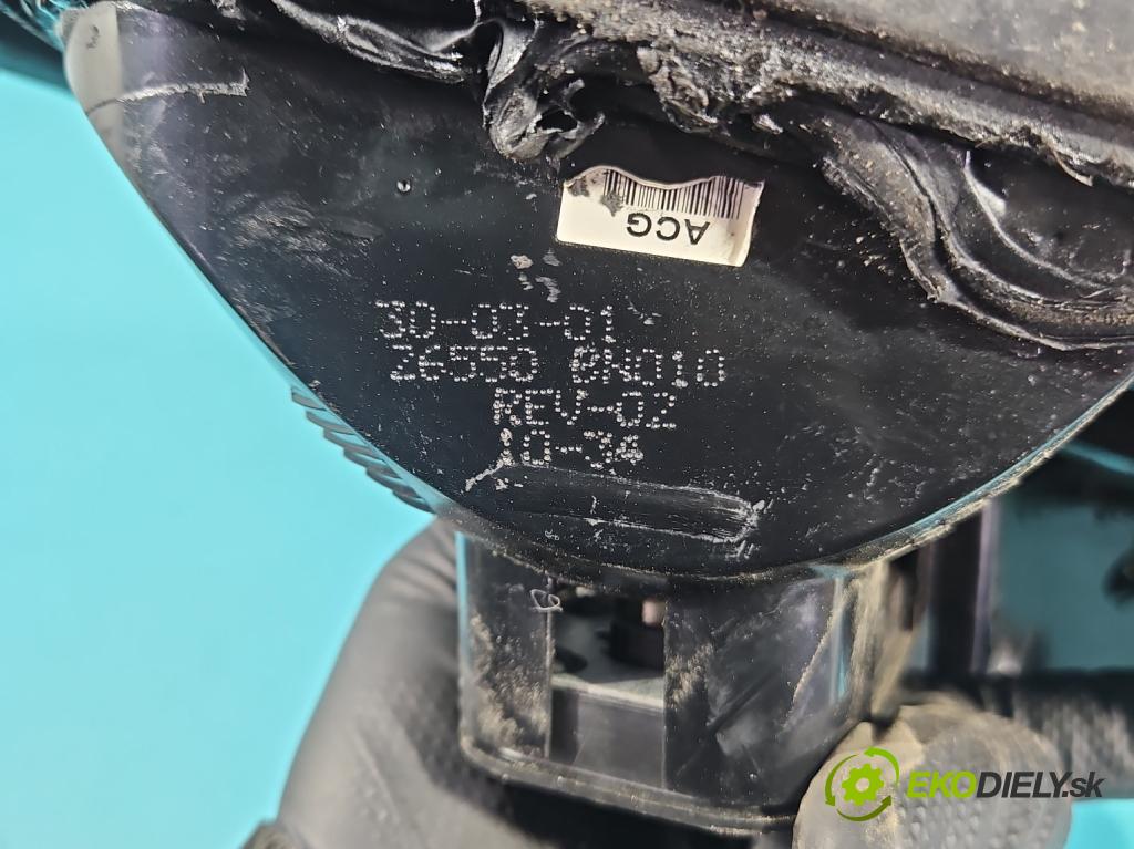 Nissan Almera N16 2000-2006 1.5 16V 90 HP manual 66 kW 1498 cm3 3- svetlo / reflektor zadné pravé  (Kľučka dverí ostatné)