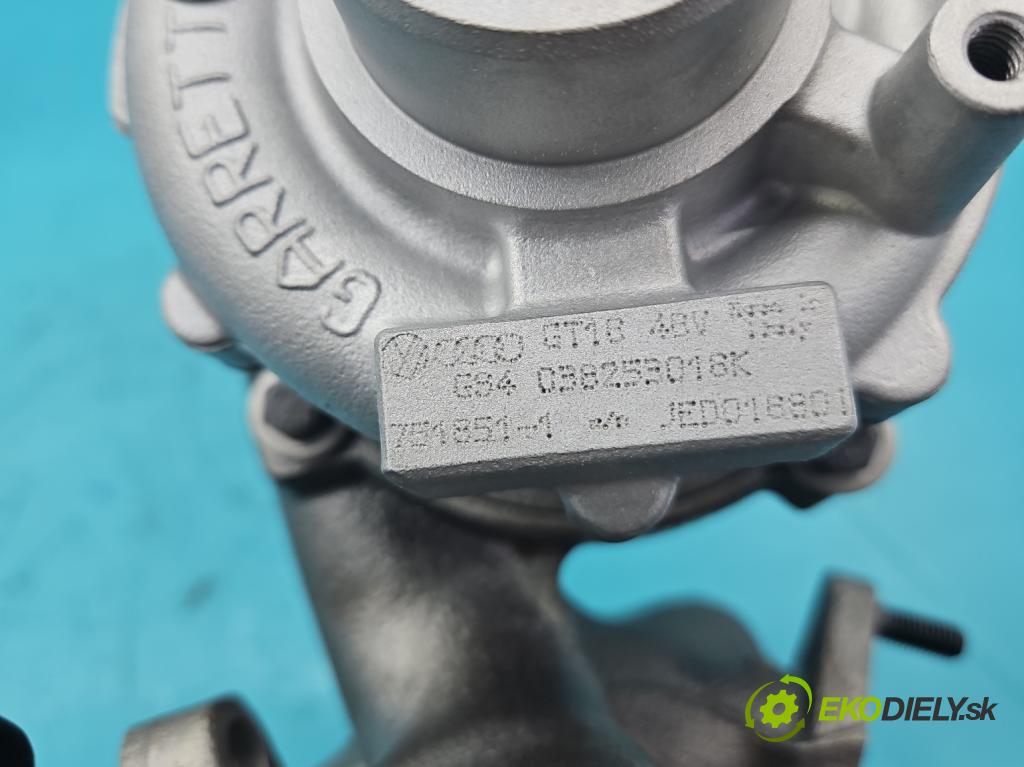 Vw Passat B6 2005-2010 1.9 tdi 105 hp manual 77 kW 1896 cm3 4- Turbodmychadlo repasováno 751851-1